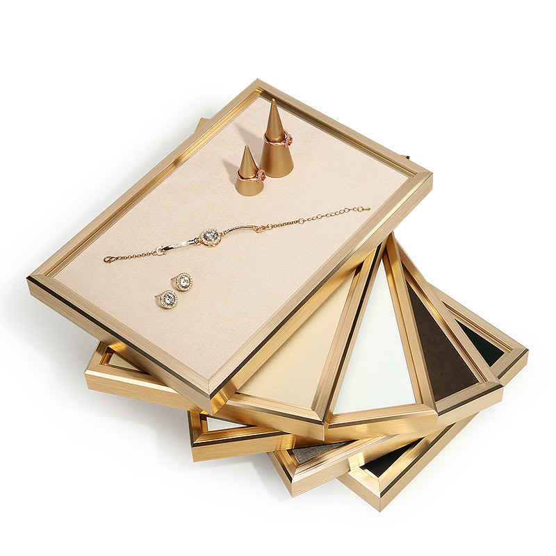 Bar Cart Gold - Gold Farbe Metall Rahmen Blank Schmuck