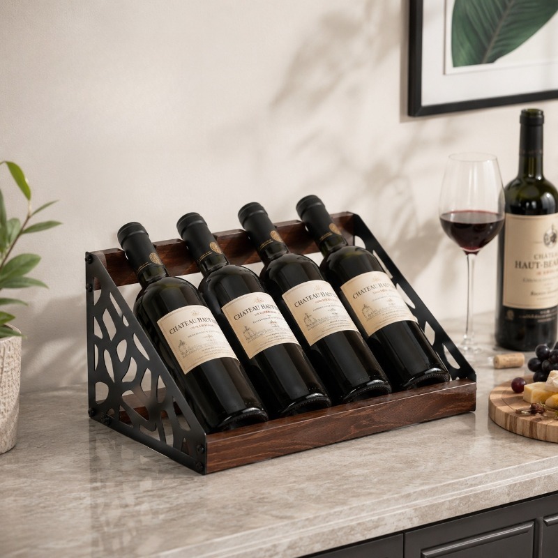 Hölzernes Weinregal für Zuhaus – Home Bar Shelf Bewertung und Preis