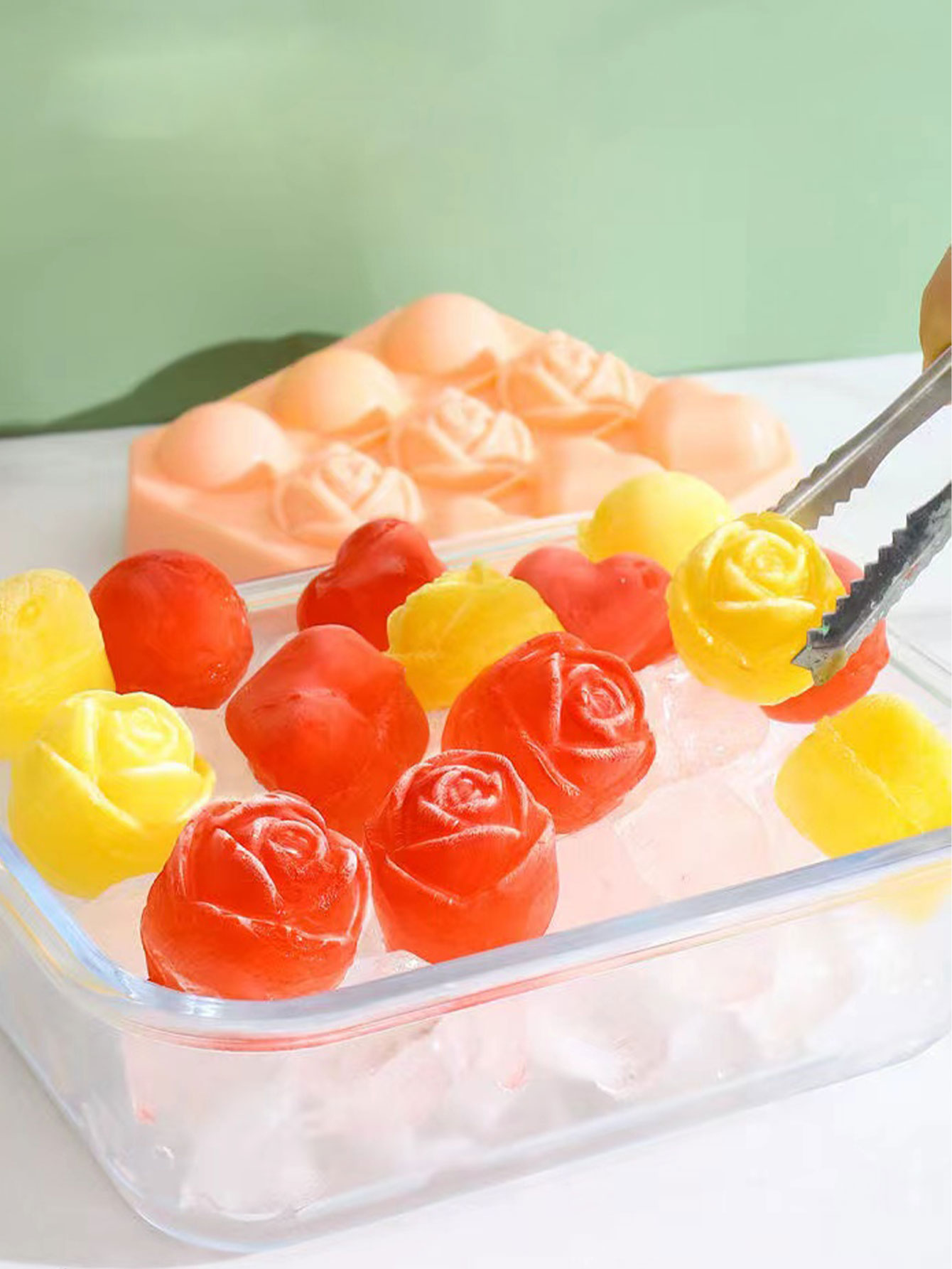 Rose Eiswürfelform Eiswürfelfo – Ice Mold Sphere Bewertung und Preis