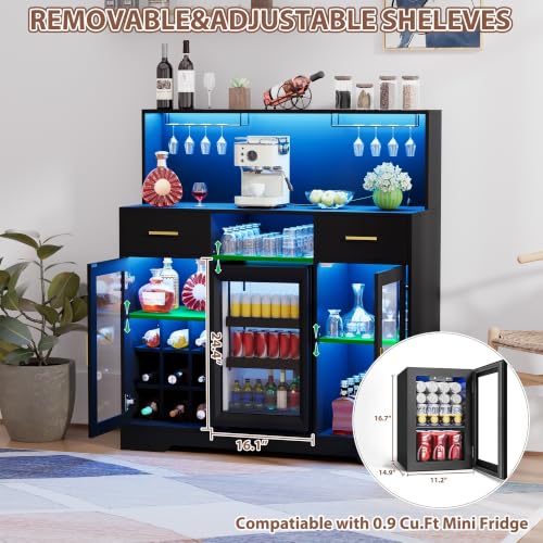 Mini-Kühlschrank mit Stauraum, – Home Bar And Cabinet Bewertung und Preis