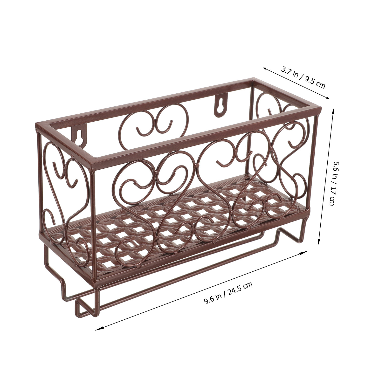 Platzsparendes Wandmontiertes  – Home Bar Shelf Bewertung und Preis