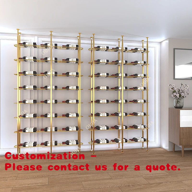 Maßgefertigtes Metall-Weinrega – Home Bar Shelf Bewertung und Preis