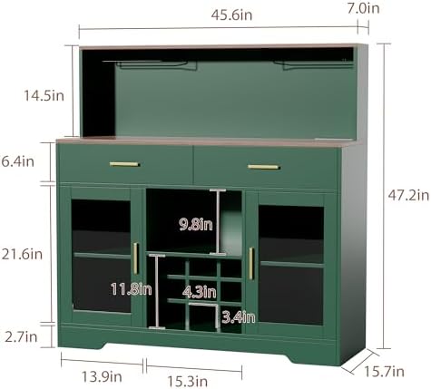 Weinschrank mit LED-Beleuchtun – Home Bar And Cabinet Bewertung und Preis
